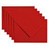 Papicolor - Briefumschlag C6 114x162mm rot Packung mit 6 Stück