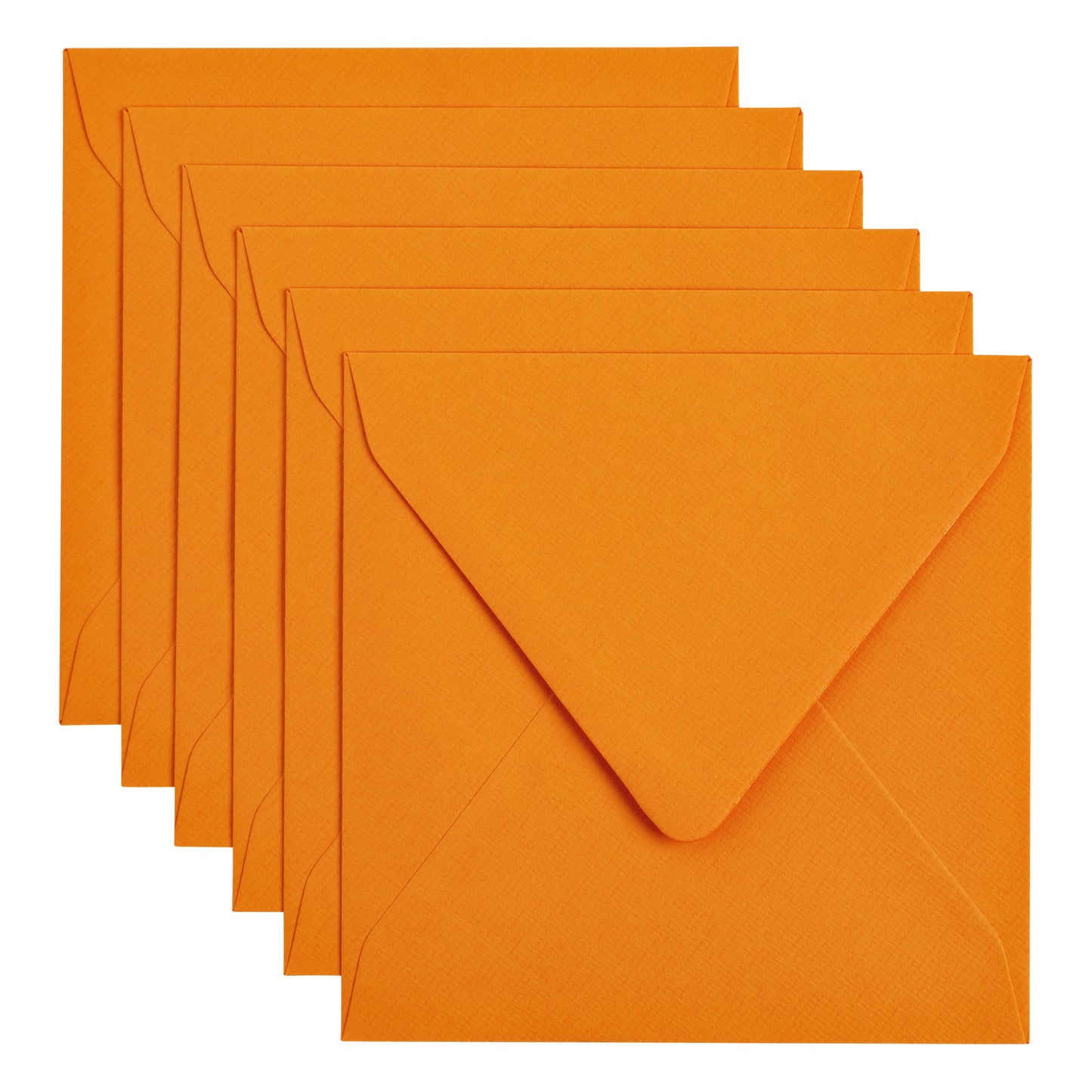 Papicolor - Briefumschlag 140x140mm orange Packung mit 6 Stück