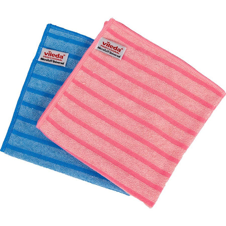Vileda - Mikrofasertuch Microtuff Universal, 10er Pack, rot