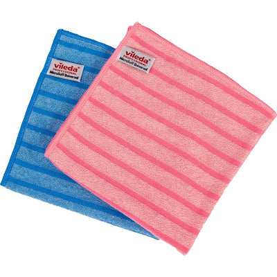 Vileda - Mikrofasertuch Microtuff Universal, 10er Pack, grün