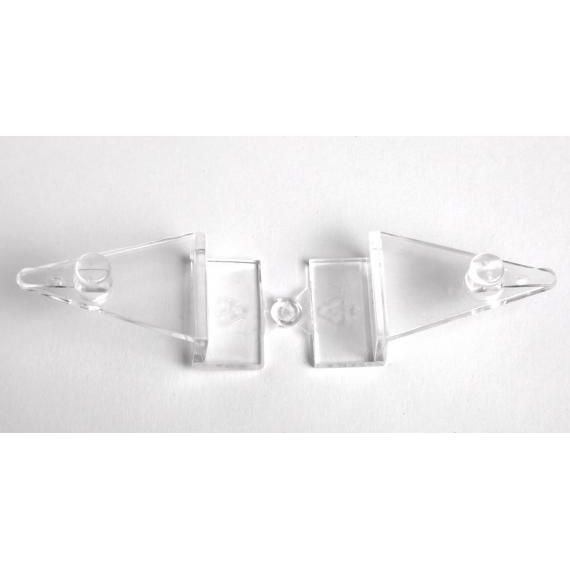 Klika -  Slatwall clip -set-voor Taymar wandbakje