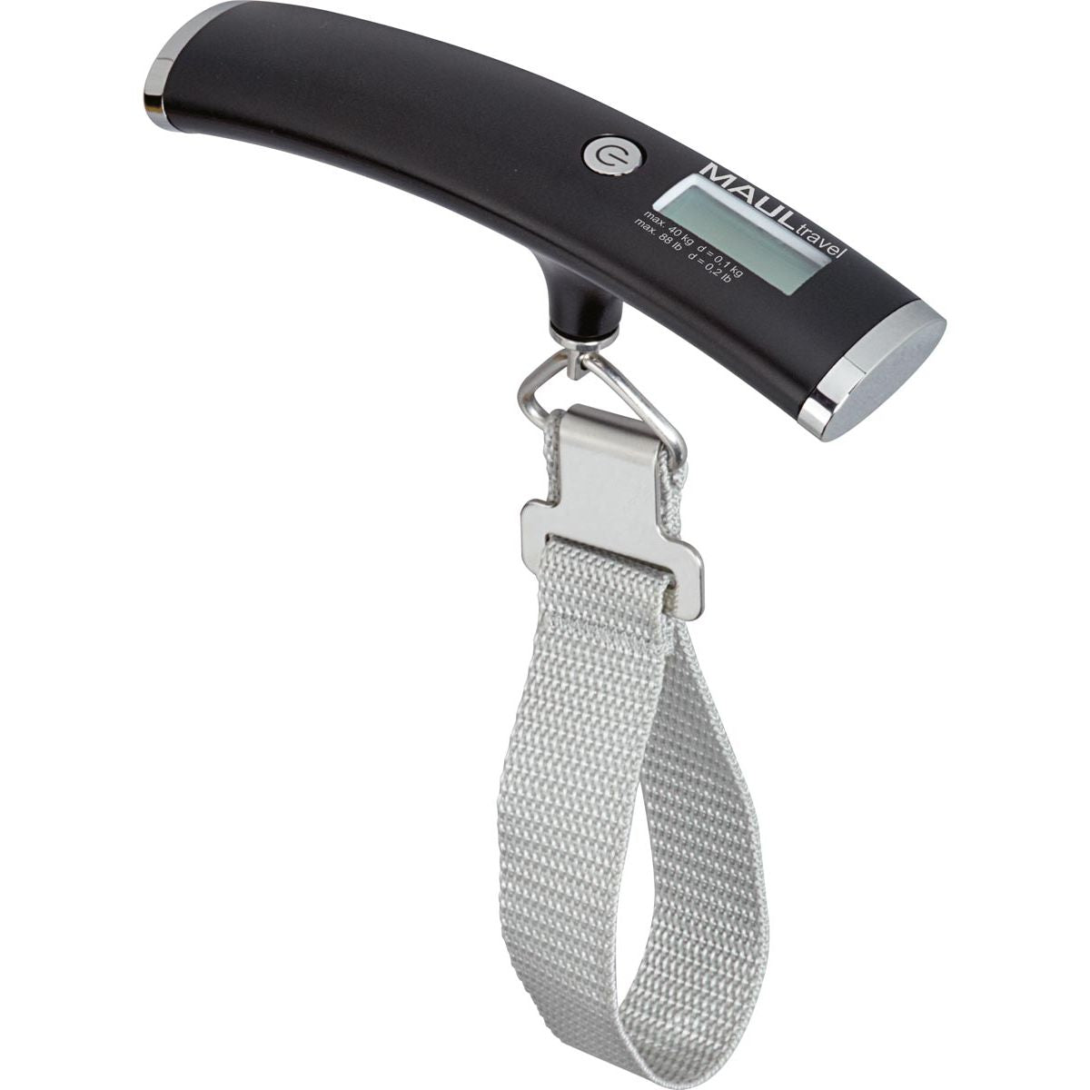 Maul - Kofferwaage Travel 40 kg, inkl. Koffer Batterie schwarz