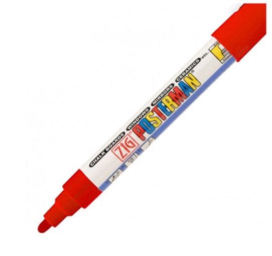 Kreide Marker Posterman PMA-30 mittelgroßer Punkt 2mm rot