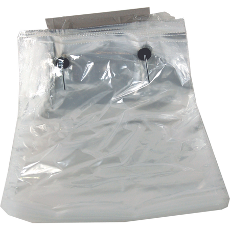 Klika - Tasche | Bügeltasche | LDPE | 28x30cm | 25my | Halber Laib | transparent | 2000 Stück