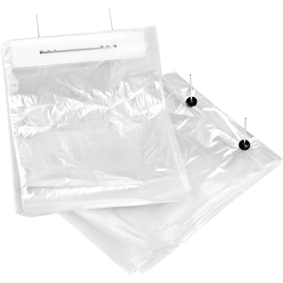Klika - Tasche | Bügeltasche | LDPE | 26x30cm | 22my | Halber Laib | transparent | 1000 Stück