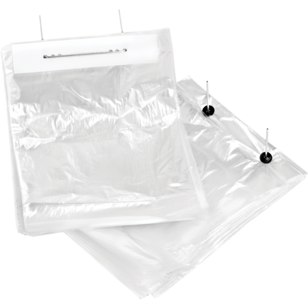 Klika - Tasche | Bügeltasche | LDPE | 26x30cm | 22my | Halber Laib | transparent | 1000 Stück