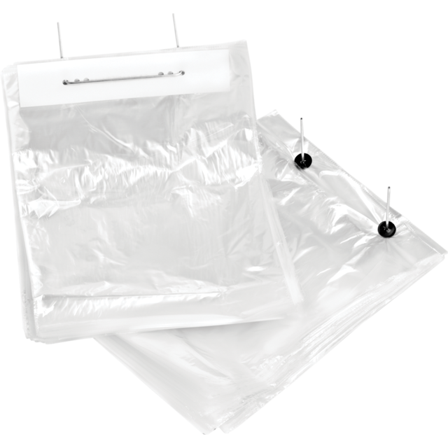 Klika - Tasche | Bügeltasche | LDPE | 26x30cm | 22my | Halber Laib | transparent | 1000 Stück