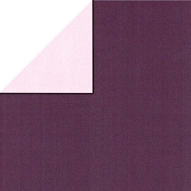 Klika - Geschenkpapier 30cm Des. 1738 Kraft Lila/Flieder Doppelseitig