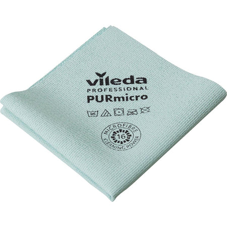 Vileda - Mikrofasertuch Purmicro Active, 5er Pack, grün