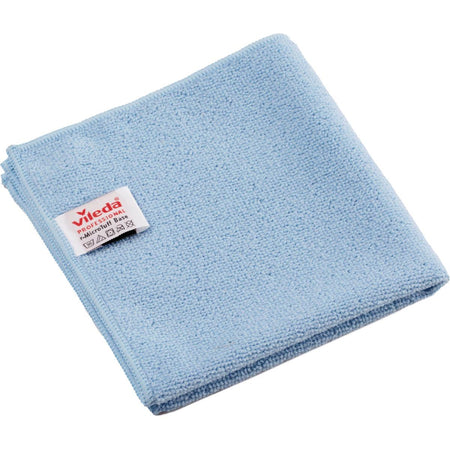 Vileda - Professionelles Mikrofasertuch r-MicroTuff Base, 5er-Pack, blau