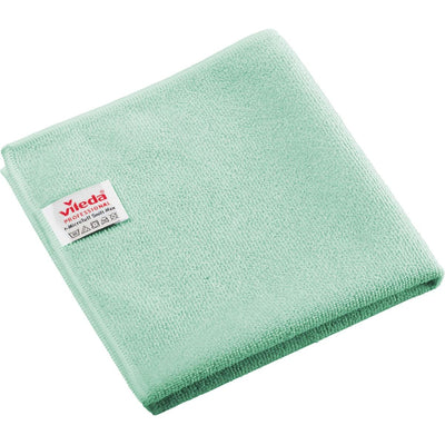 Vileda - Professionelles r-MicroTuff Swift Max Mikrofasertuch, 5er Pack, grün