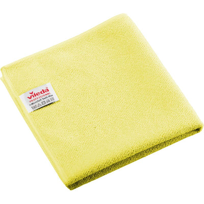 Vileda - Professionelles r-MicroTuff Swift Max Mikrofasertuch, 5er Pack, gelb