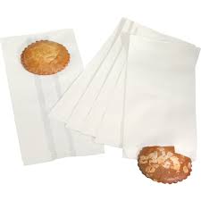 Koekzak 1/2 Pfund leer 45gr White 10 Kilo