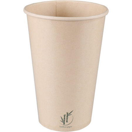 Depa -  | Milkshakebeker | Bamboepapier + PE | 400ml | 16oz | Ø90mm | lichtbruin | 1000 stuks