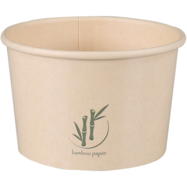 Depa -  | IJsbeker | Bamboepapier + PE | 100ml | 4oz | 1000 stuks