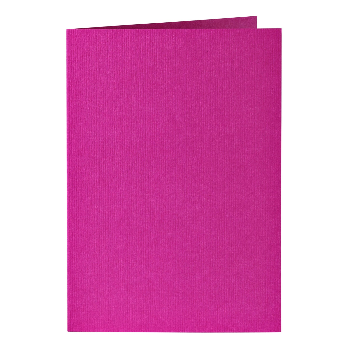 Papicolor - Korrespondenzkarte doppelt 105x148mm leuchtend rosa Packung mit 6 Stück