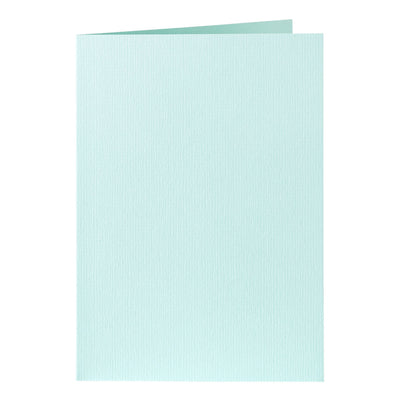 Papicolor - Korrespondenzkarte doppelt 105x148mm seegrün Packung mit 6 Stück