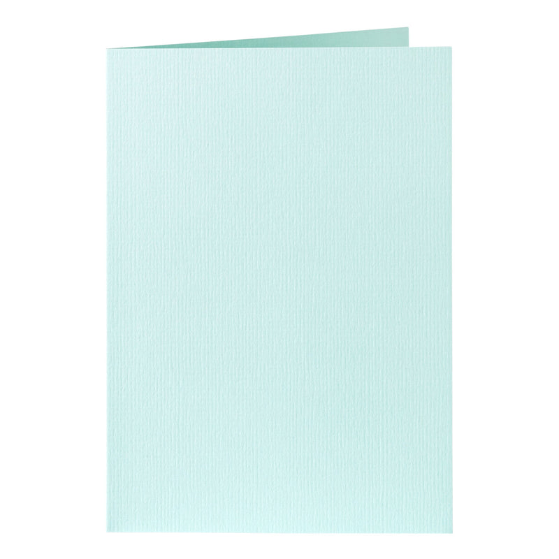 Papicolor - Korrespondenzkarte doppelt 105x148mm seegrün Packung mit 6 Stück