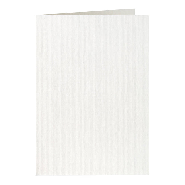 Papicolor - Korrespondenzkarte doppelt 105x148mm hochweiß Packung mit 6 Stück