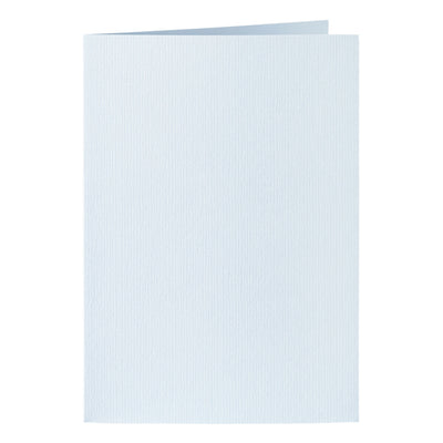 Papicolor - Korrespondenzkarte doppelt 105x148mm babyblau Packung mit 6 Stück