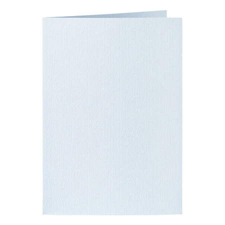 Papicolor - Korrespondenzkarte doppelt 105x148mm babyblau Packung mit 6 Stück