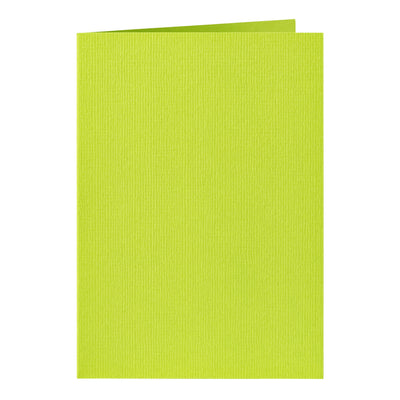 Papicolor - Korrespondenzkarte doppelt 105x148mm apfelgrün Packung mit 6 Stück