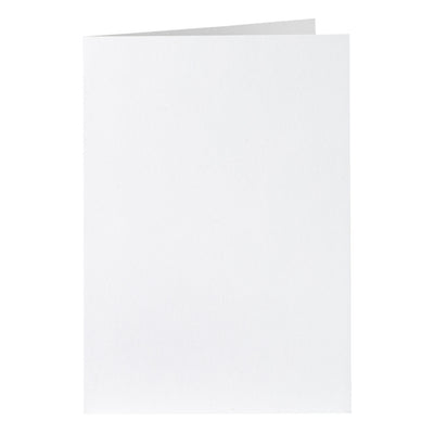 Papicolor - Korrespondenzkarte doppelt 105x148mm kraftweiß Packung mit 6 Stück