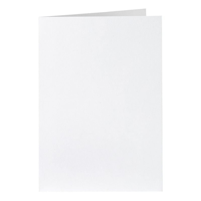Papicolor - Korrespondenzkarte doppelt 105x148mm kraftweiß Packung mit 6 Stück
