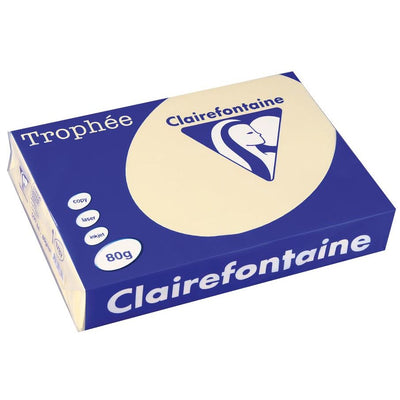 Clairefontaine – Trophée-Farbpapier, A4, 80 g, 500 Blatt, Edelsteine