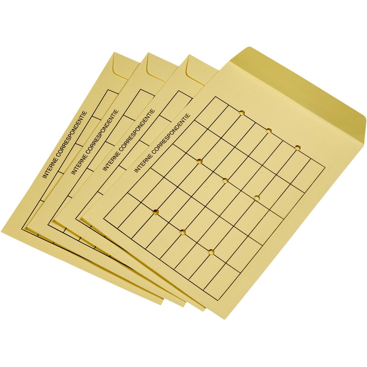 Quantore - Hauspostumschlag EB4 262x371mm mit Aufdruck 25 Stück