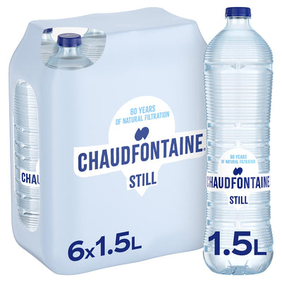 Chaudfontaine - Wasserblaue PET-Flasche 1500 ml