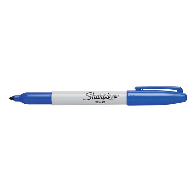 Sharpie – dh Permanentmarker, feines Blau