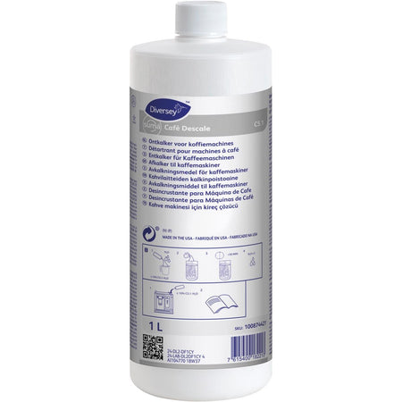 Diversey - Entkalker für Kaffeemaschinen, 1 Liter Flasche