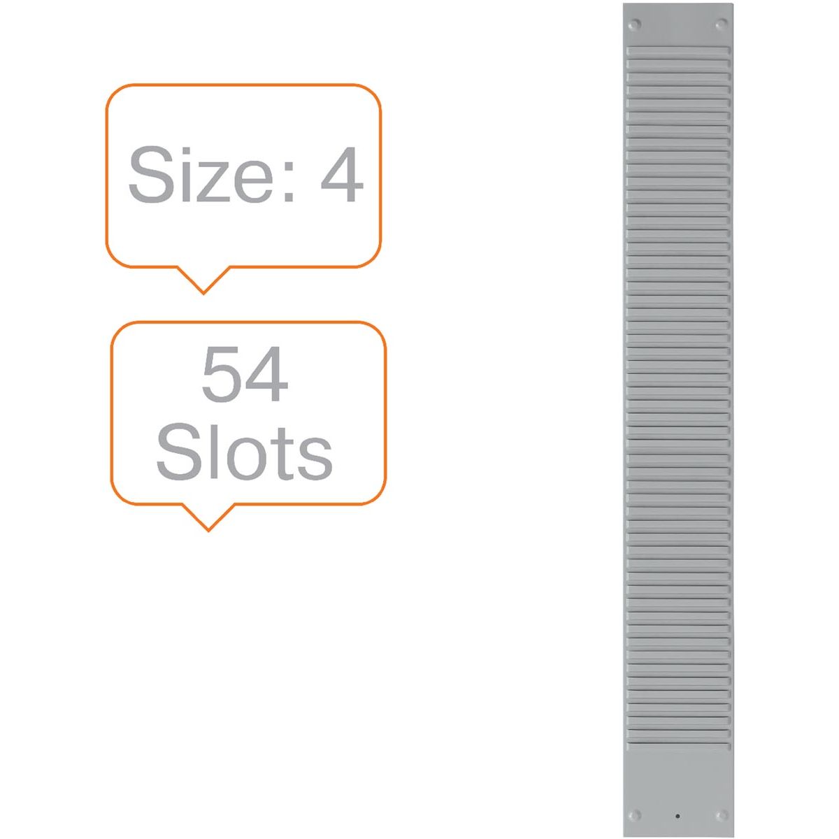 Nobo -  planbordpaneel index 4, 54 vakjes, ft 96 x 12,8 cm