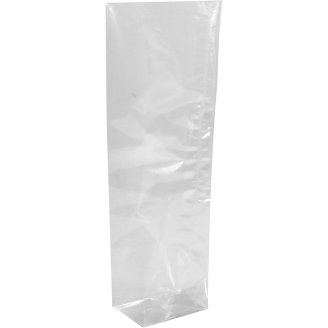 Klika -  Zak | Kruisbodemzak | PP | 120x275mm | transparant | 1000 stuks