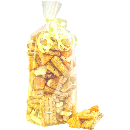 Klika -  Zak | Blokbodemzak | OPP | 8/ 2 |5x25cm | 40my | verpakt per 250 stuks | transparant | 4000 stuks