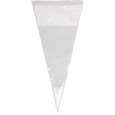 Klika -  Puntzak | 370x180mm | pP | wit | 1000 stuks