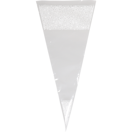 Klika -  Puntzak | 370x180mm | pP | wit | 1000 stuks