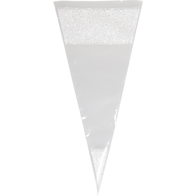 Klika -  Puntzak | 370x180mm | pP | wit | 1000 stuks