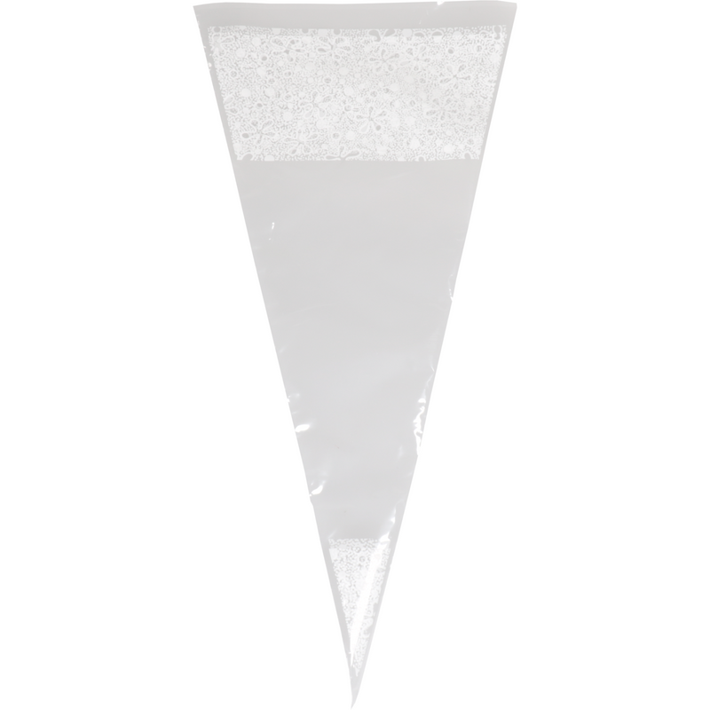 Klika -  Puntzak | 370x180mm | pP | wit | 1000 stuks