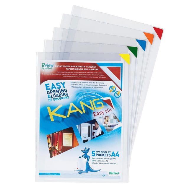 Tarifold View - Tasche Kang Easy Clic Ecken in verschiedenen Farben