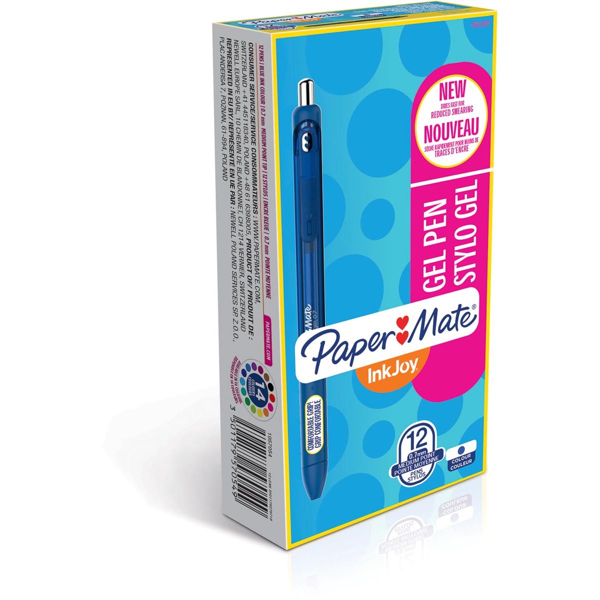 Paper Mate - Gelschreiber Inkjoy mittelblau