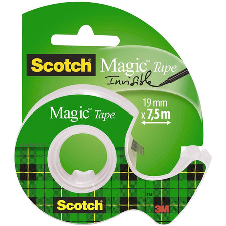 Scotch - Klebeband Magic e, ft 19 mm x 7,5 m, Blister mit Spender