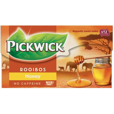 Pickwick - Tee, Rooibos und Honig, Packung mit 20 Beuteln