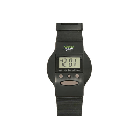 Able2 -  Horloge works 12/24 zwart