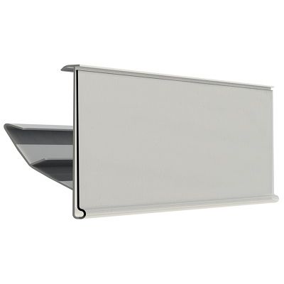 Klika -  Scannerprofiel etiket 40mm wit 2 standen