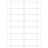 Klika -  Kaartjes 74x37mm 14 stuks per vel, 5 vel