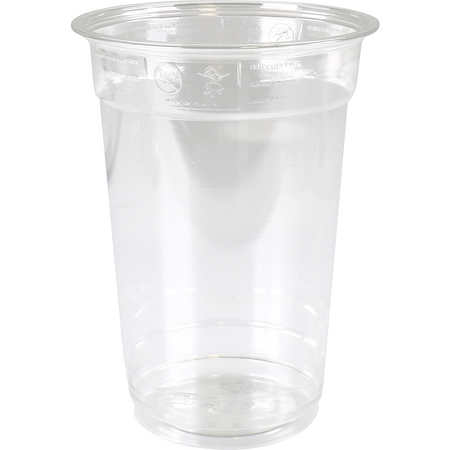 Klika - Glas | recyceltes PET | 129mm | 0,4l | transparent | 800 Stück