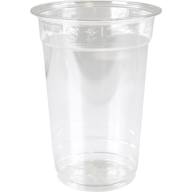 Klika - Glas | recyceltes PET | 129mm | 0,4l | transparent | 800 Stück