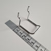 Klika - Bretthaken doppelt 40 mm 2,5 mm 25/30 mm 11 Stück